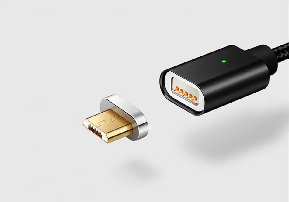 Micro USB Магнитный кабель нейлоновый Плетеный USB для Micro папа-папа кабель для быстрой зарядки и синхронизации данных для Xiaomi huawei Android