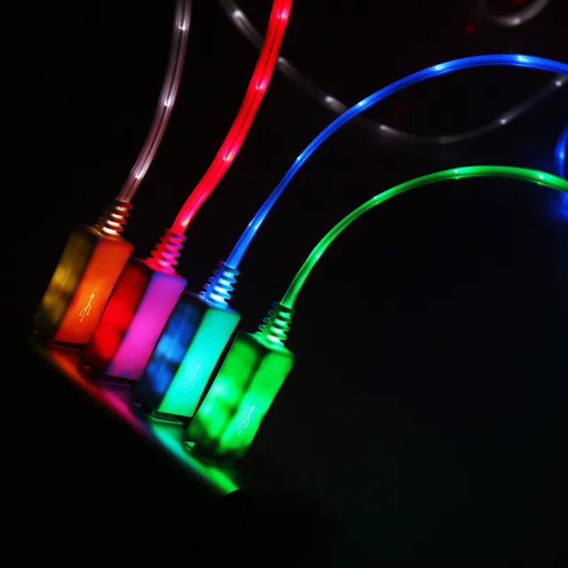 Special Price LED bright Data Line Cable Colorful emitting Data Line Led Luminous Tube USB Charging Cable 1M For iphone Android Special Price LED bright Data Line Cable Colorful emitting Data Line Led Luminous Tube USB Charging Cable 1M For iphone Android