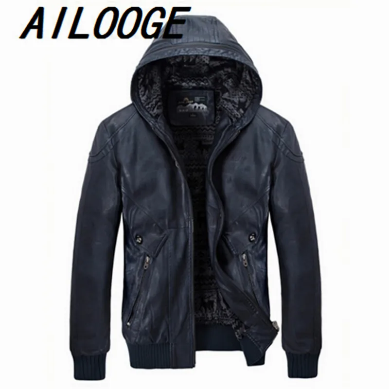 Online Get Cheap Mens Hooded Leather Jacket -Aliexpress.com ... Online Get Cheap Mens Hooded Leather Jacket -Aliexpress.com ...