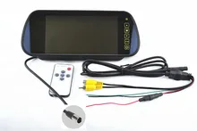 7 inch Color TFT LCD car Rear view mirror Auto Vehicle Parking Rearview monitor backup parking sensor multimedia screen display