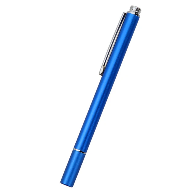 Best Price New s 12.5cm Fine Point Round Thin Tip Capacitive Stylus Pen Tablet Stylus Pen For iPad 2/3/4/air/mini High Quality- Blue