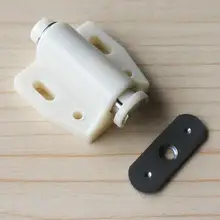 4 шт./лот дом дверь открытой магнитной защелкой ящика шкафа защелка поймать Touch Кухня шкаф шкафы Магнитная с листового железа