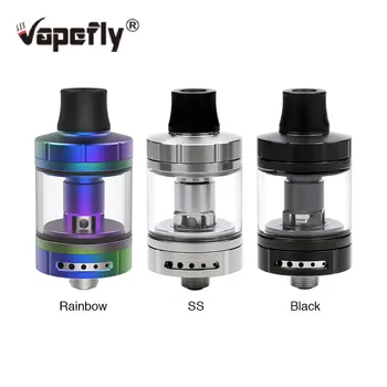 

Original Vapefly Nicolas MTL Sub Ohm Atomizer 3ml Tank with BVC Coil 9 Adjustable Sirflow Top Filling 22mm for Vapor Pure Flavor