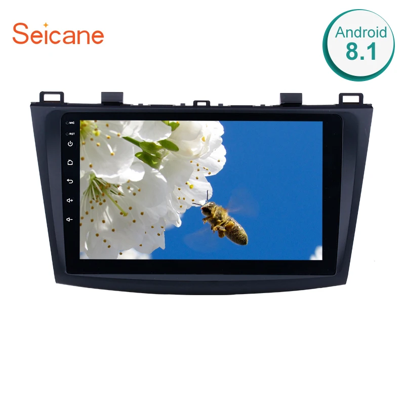 Скидка Seicane 9 дюймов Android 8,1 Автомагнитола для 2009 2010 2011 2012 MAZDA 3 gps Navi Wifi 3g мультимедийный плеер головное устройство авто стерео