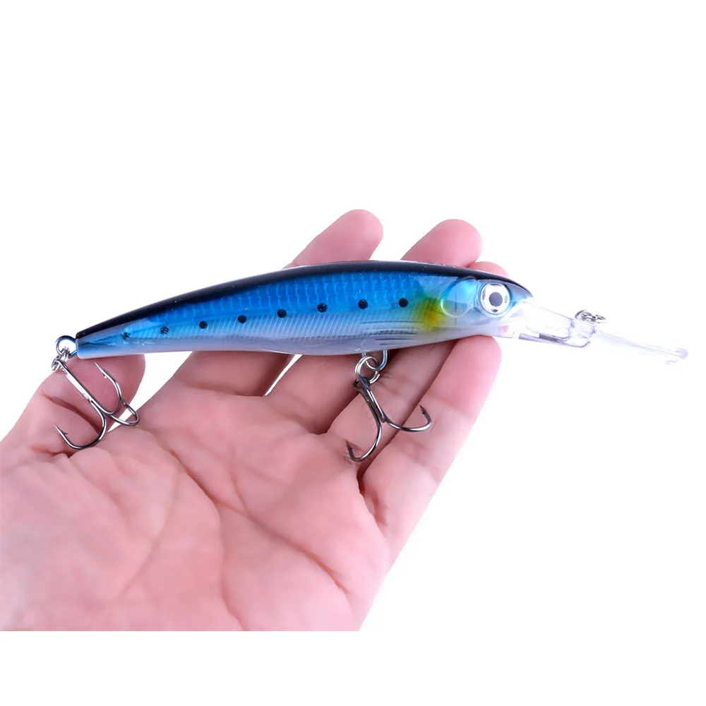 HENGJIA 1pcs Fishing Lures 170mm 30g Plastic Hard Bait Minnow Wobblers For Trolling Lure Bass Crank Bait isca fishing tackles