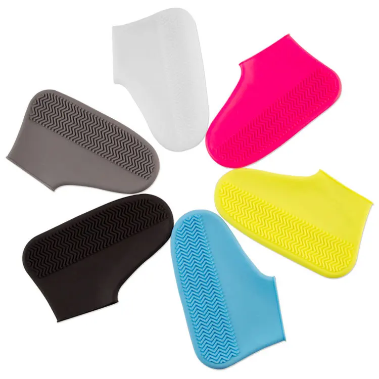 

Reusable waterproof shoe cover Unisex footwear silicone protector Men Women's overshoes shoes boots galoshes protection for rain