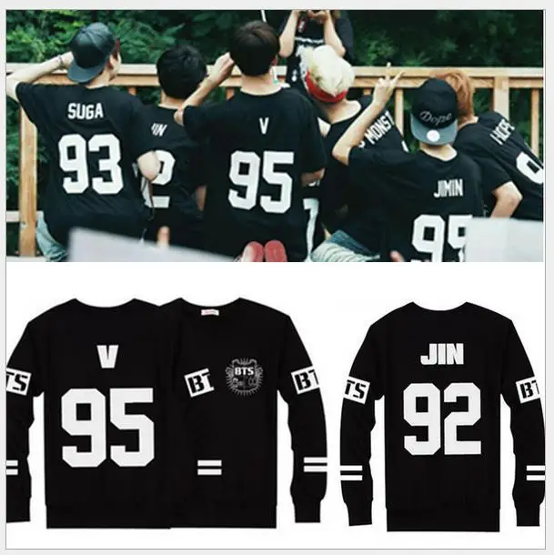 Kpop BTS Bangtan niños Kook jhope jin jimin v suga sudadera k pop otoño de manga con capucha OuterwearsT shirt sudaderas con capucha escudo|coat hoodie|coats ukhoodie coat - AliExpress