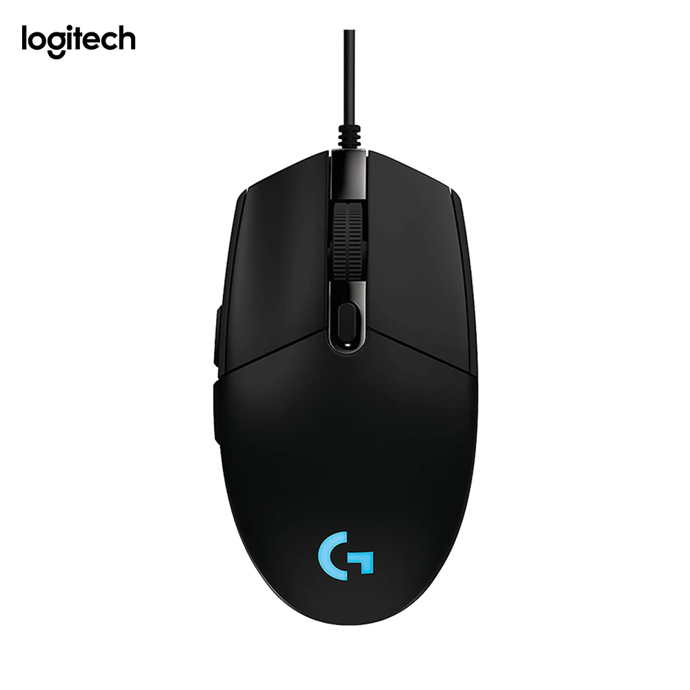 Logitech G203 Prodigy, USB, 6000 dpi, 85g, черный