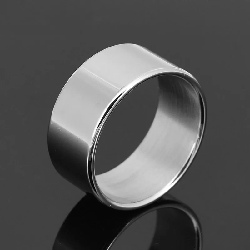 penis ring cock metal steel stainless cockring male glans sleeves rings delay toys scrotum diameter inner ejaculation health 30mm thick