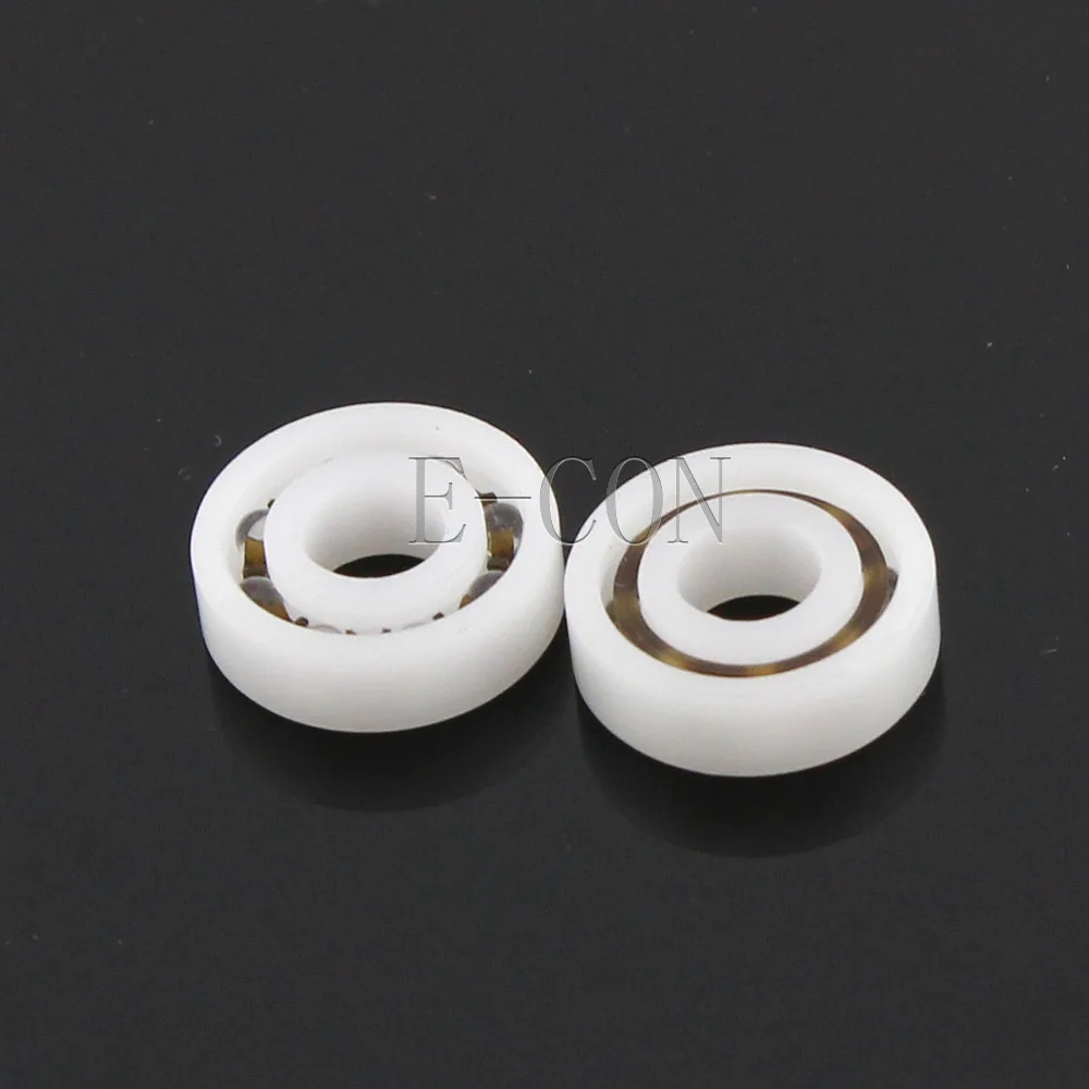 7x19x6 mm POM Nylon Plastic PRECISION Ball Bearing Bearings 7*19*6 QTY 5 607 