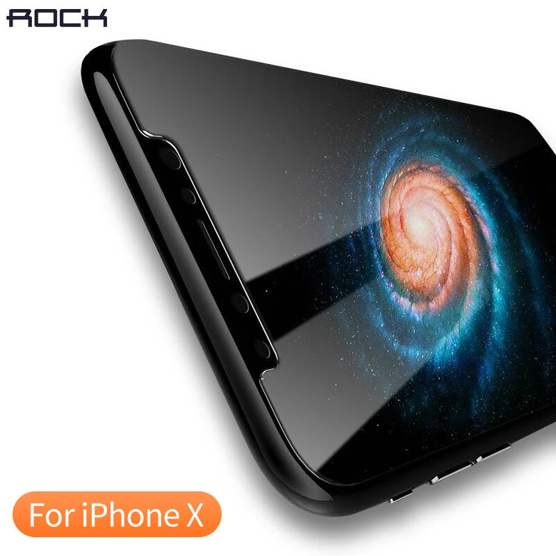 

ROCK Tempered Glass for iPhone X, 9H Anti-Blue Light High Clear Tempered Glass Screen Protector for iPhone X glass for iPhoneX