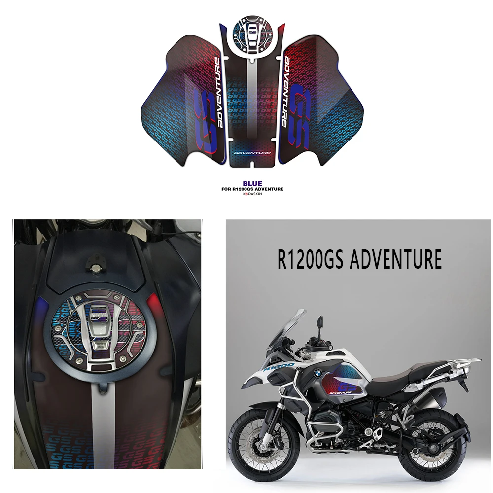 3D печать газовый колпачок наколенник топливный боковой захват для BMW R1200GS Adventure ADV