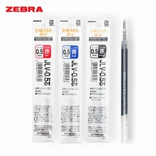1 штука, гелевая ручка для JLV-0.5 Zebra, заправка, airfit, SARASA, сухая ручка для JJZ49 JJ31, нейтральная ручка, 0,5 мм, Япония