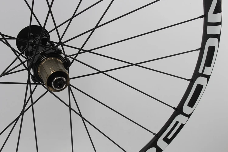 Best RT MTB Mountain Bike Full Carbon Fiber Race DH/AM Thru-axis WheelS Sealed Bearing CNC Hub Rim 24 9