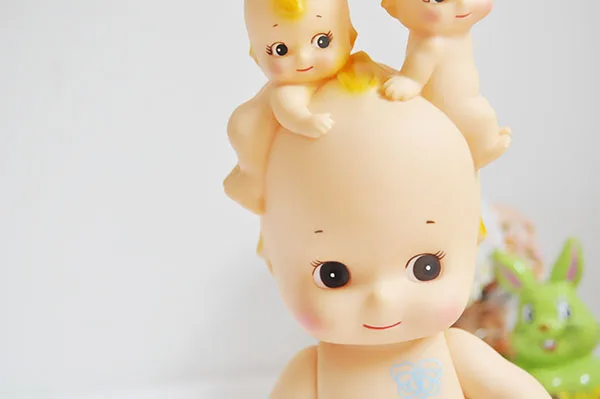 Милый ретро Винтаж Kewpie кукла Baby Play дом кукла Дети подарк ко дню рождения в виде украшения