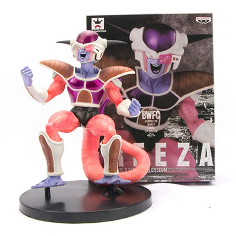 

17 CM Dragon Ball Z BWFC Freezer Frieza First form PVC Action Figure Christmas Gifts for Children Model Toys D253