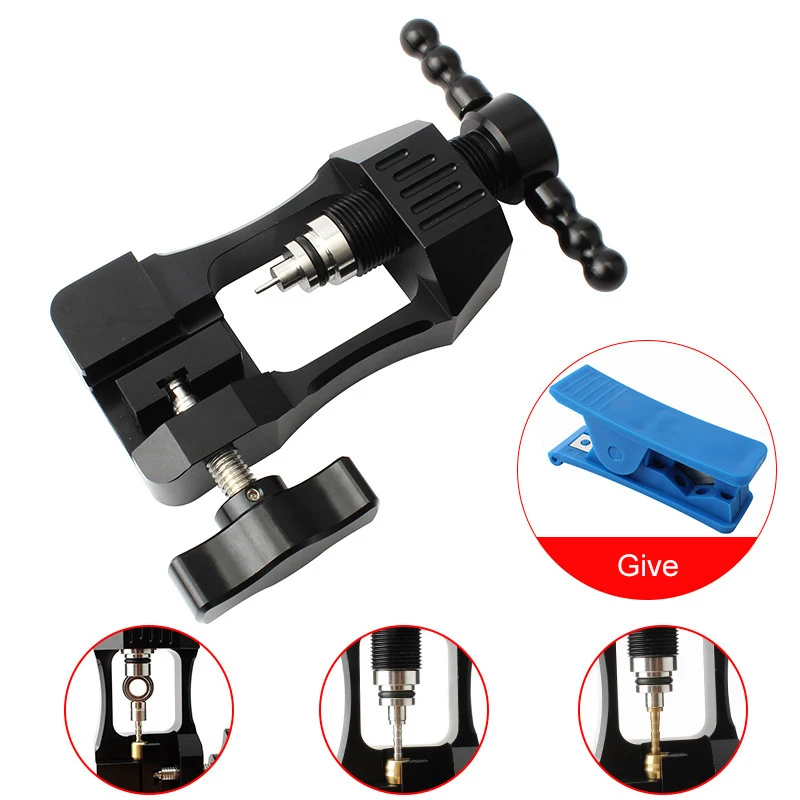 

Multifunction bicycle repair tools mtb Hydraulic Disc Brake hose Olive Connector Insert suit set Needle Driver Insert Tool