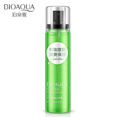 

BIOAQUA Mineral spring Whitening Moisturizing Oil control Shrink pores Spray makeup remover oil 120g Korean cosmetics