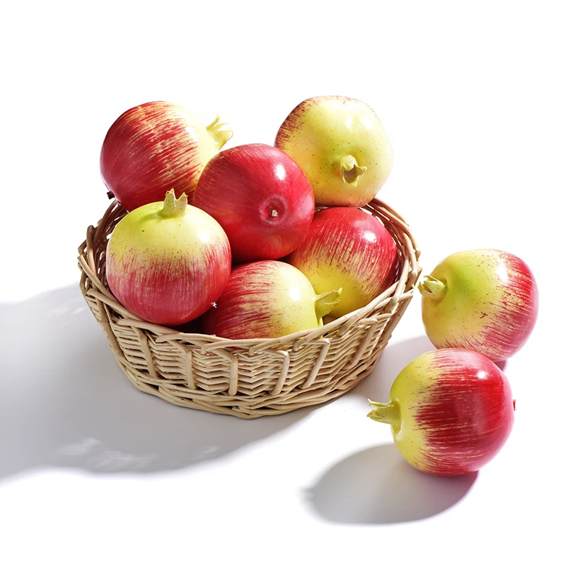 Реалистичное моделирование больших яблок лимонов персика декоративные пластиковые Твердые искусственный фруктовый шкаф домашний декор вечерние поддельные модели фруктов