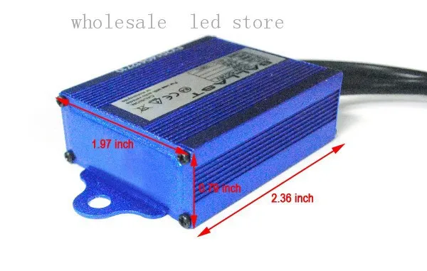 

2X Free Shipping High Quality HID 35W G4 Mini Digital Ballast/ Car Xenon Bulb Light HID Ballast