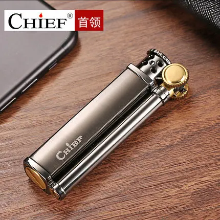 

Old-fashioned creative kerosene lighters,Mini classic personality gasoline lighters,Cigarette lighter Gift color random