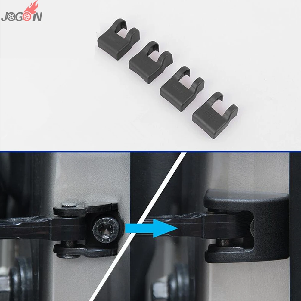 4pcs Door Lock Buckle Striker Cover Case Trim For Volvo XC60 S60 V60 2018 XC70
