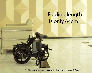 Flash Deal Lithium Electric Folding Electric Bicycle 12 inch 36V One Wheel Adult Mini ortable 6