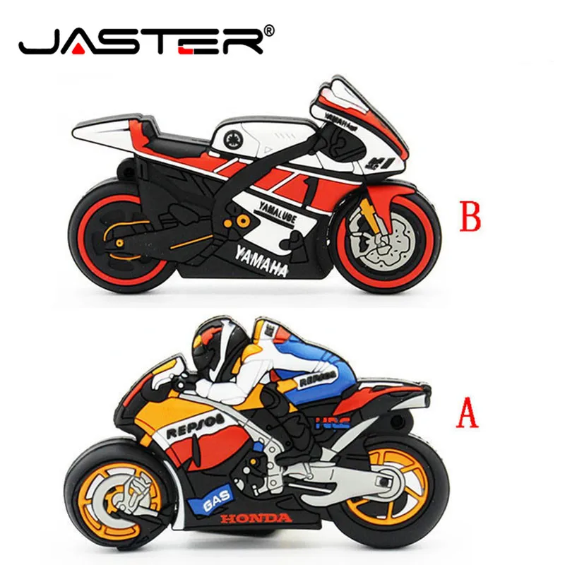 Флешка JASTER Moto rcycle USB флеш накопитель 4 ГБ 64 16 32 ГБ|USB флэш-накопители| |