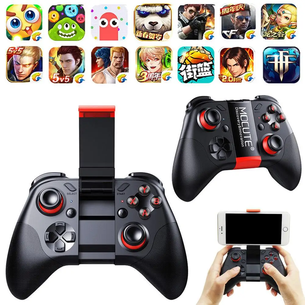  Pubg Mobile Gamepad Bluetooth Wireless Controller Smartphone Joypad Android Joystick For Tablet Sma