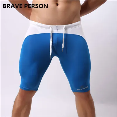 Brave person мужские шорты для активного отдыха мужские сексуальные мягкие обтягивающие шорты дышащие летние пляжные короткая длина до колена пляжные шорты пляжная одежда