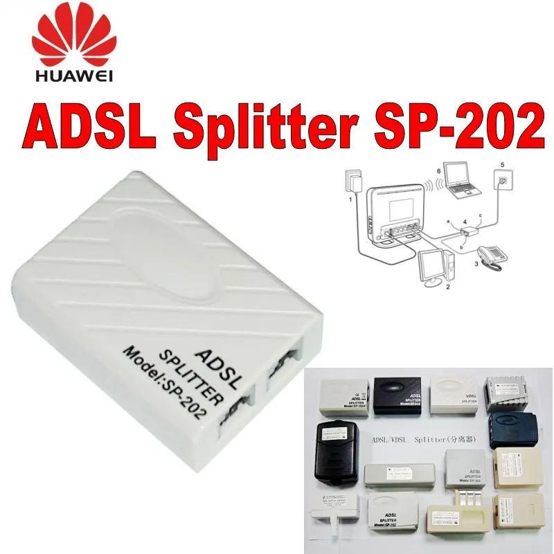 Huawei разделитель ADSL 2 порта sp202