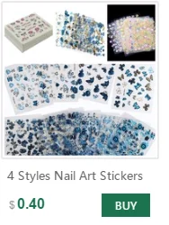 Стикеры 3D на ногти Nail Art наклейки патч металлические цветы дизайнерские наклейки для художественное оформление ногтей советы салонный