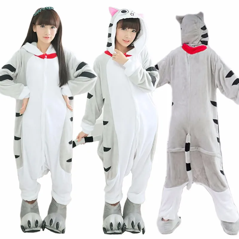 Динозавр Пикачу Жираф Стич Аниме костюмы пижамы теплая одежда для сна для взрослых унисекс Домашняя одежда пижамы животных