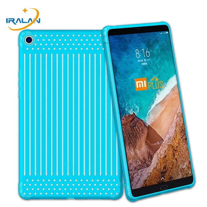 Мягкий силиконовый чехол для Xiaomi MiPad 4 Plus Mi Pad 10 1 дюймов 2018 ТПУ + пластик ажурные
