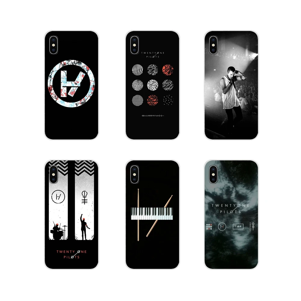 Аксессуары Twenty One Pilots чехлы для телефонов Apple iPhone X XR XS MAX 4 4S 5 5S 5C SE 6 6S 7 8 Plus ipod touch |