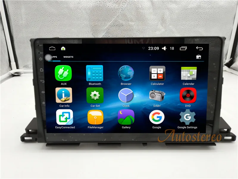 Discount 10.2" Android 6.0 Car GPS Navigation Autoradio Stereo DVD Player Head unit For Toyota Highlander 2015 2016 2017 0