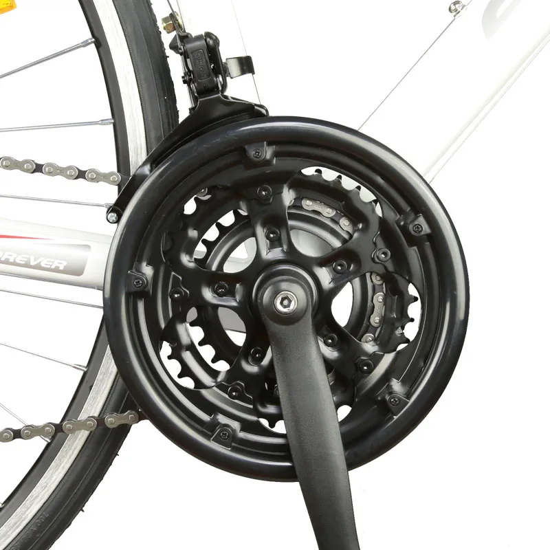 Aluminum alloy road bike 21-speed double-brake adult bicycle