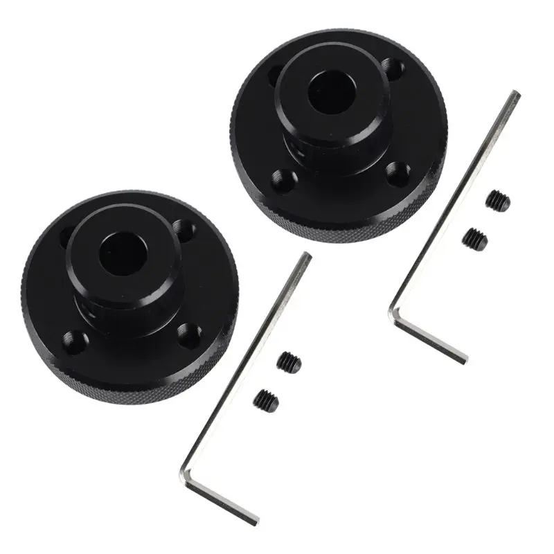 cheap 2 Set 8MM Durable Metal Knob Handle Z Axis Slide Table Knob Engraving Machine for 3D Printer Parts Accessories