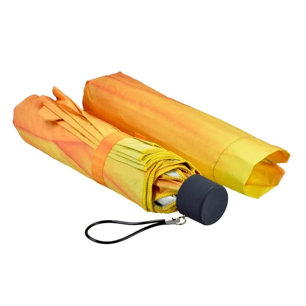 Sunflower Folding Travel Umbrella03