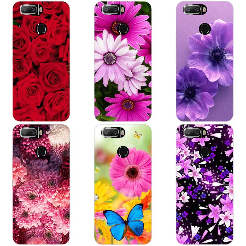 

Soft TPU For Leagoo S8 Pro Case Cover Soft Silicon phone shell Colorful printing Case For Leagoo S8pro Painted Flower Cases