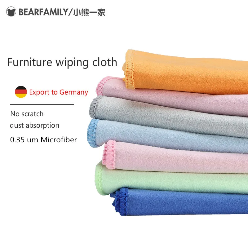 

5PCS 40*40 CM Furniture Microfiber Cloth Protection Surface Of The Paint Microfiber Towel for Leather sofa Electrostatic cloth
