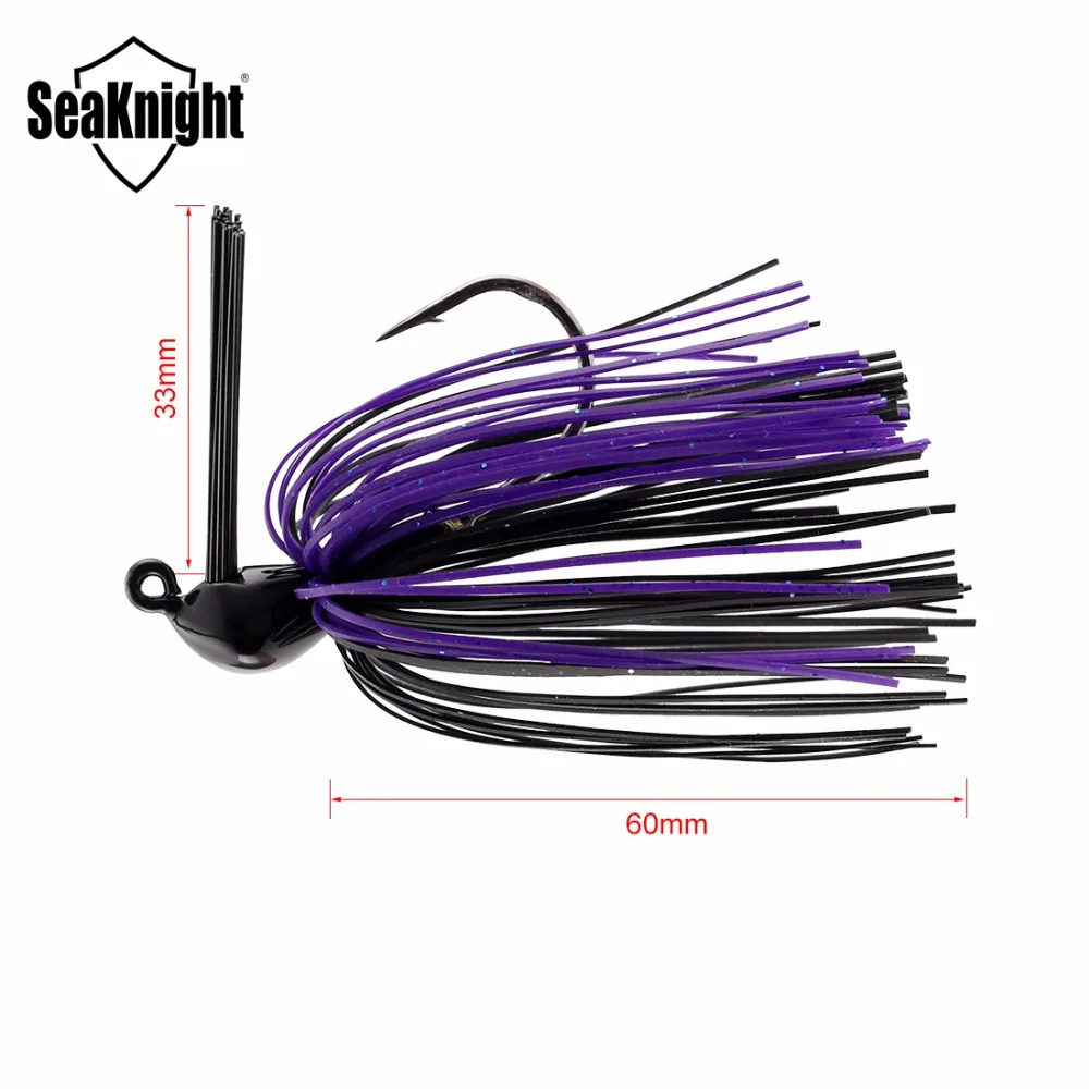 SeaKnight SK105 SK106 Спиннербейт 10 г 14 свинцовая головка крючок Спиннер приманки 4 шт. джиг