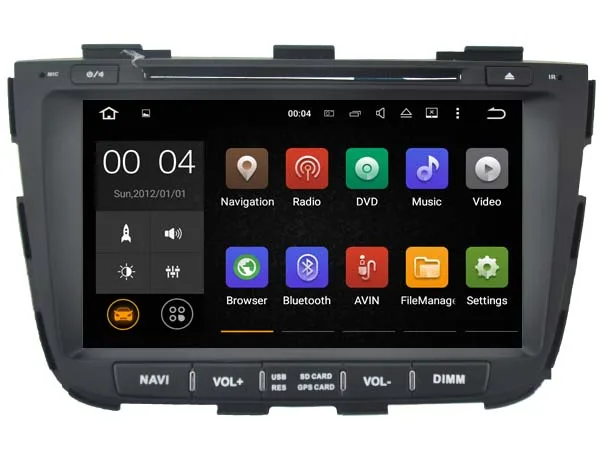 Android 9 0 автомобильный аудио dvd плеер для KIA SORENTO 2013 gps Автомобильный мультимедийный