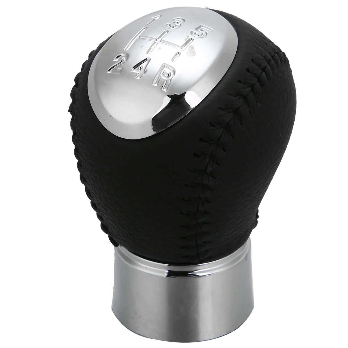 New 5 Speed Black Leather Gear Stick Shift Knob For Mazda 3 5 6 323 626 RX-8 Premavy MPV Car-styling Decoration Of Gear Knob