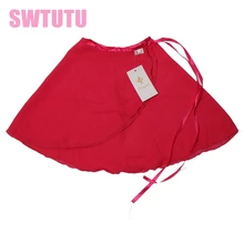 Women’s Chiffon Ballet Tutu Dance Skirt Dance Skate Wrap Scarf 3 Sizes Girls Basic Practice Ballet SkirtCF7501