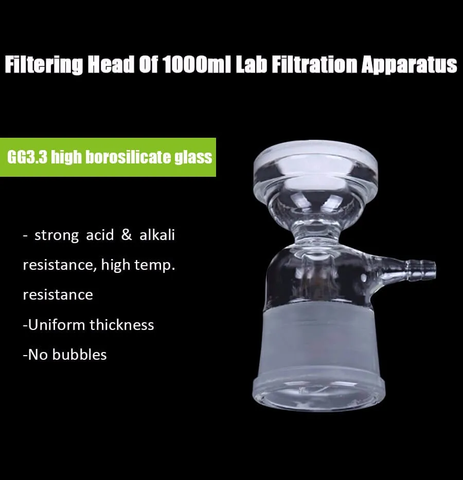 1L filter head of vacuum filtration apparatus (1)