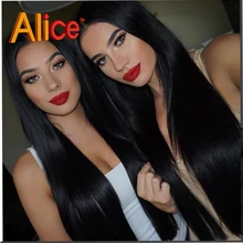Full Lace Front Wigs Human Hair Glueless Lace Front Human Hair Wigs Straight Natural Hair Wig Bleached knots Virgin Hair Wigs