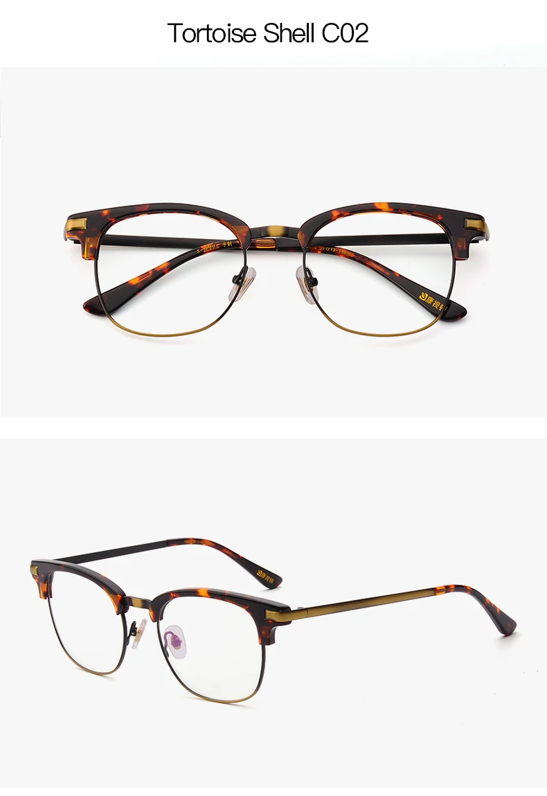 Медицинское стекло es для мужчин, модная ацетатная прозрачная Оправа ...