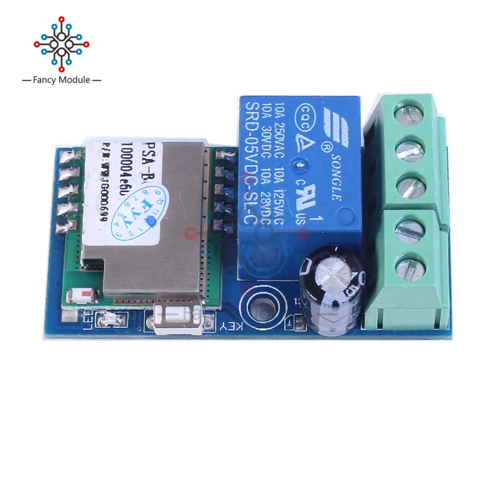 Низкая Мощность DC 12V реле Wi Fi модуль коммутационный беспроводного пробежки