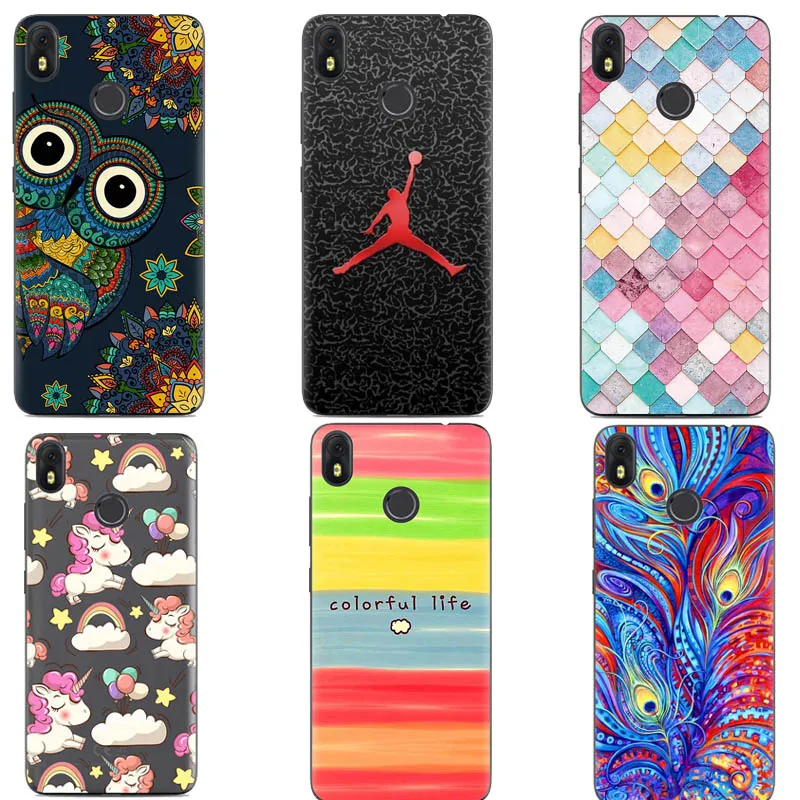 High quality Painted Silicon TPU Cover Phone Case For Infinix Hot S3 back cover case many cartoon style |